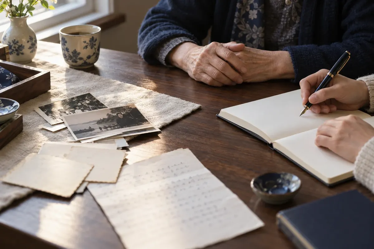 Illustrative interview and family memories